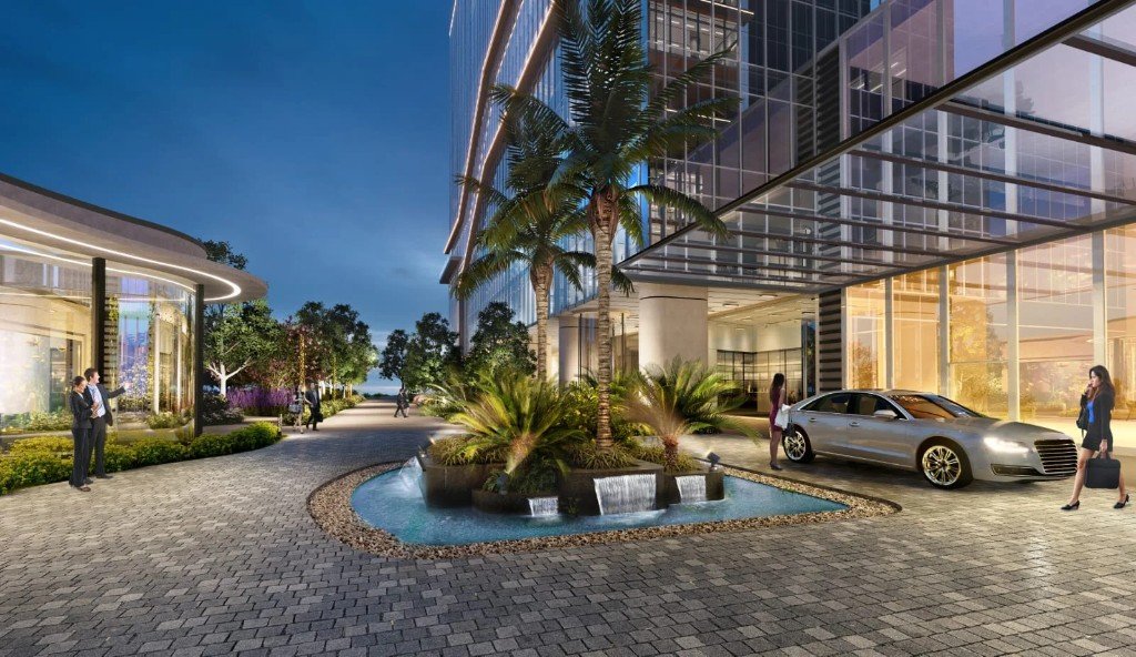 Premium campus entrance and pavilion